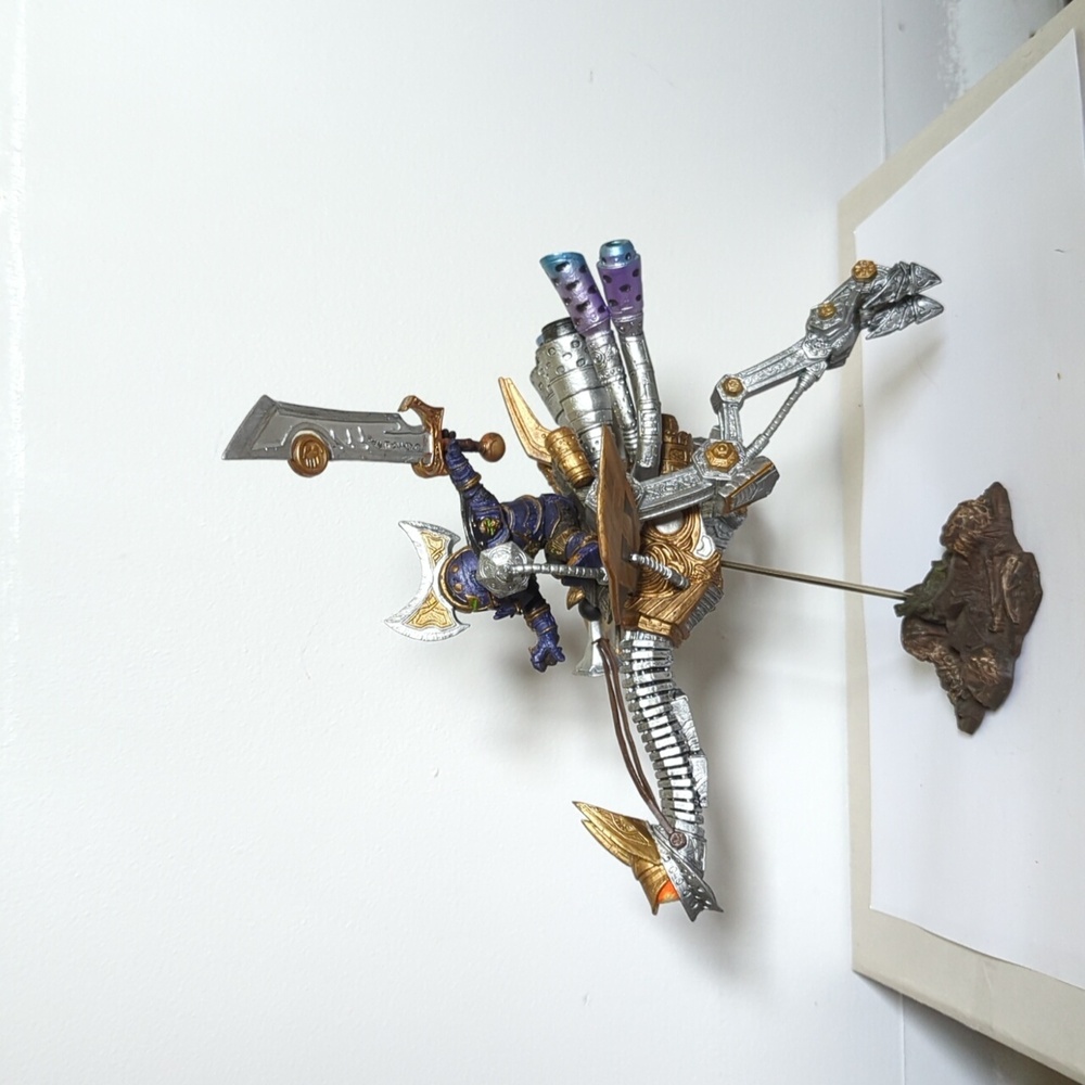 World of Warcraft Gnome Warrior Sprocket Gyrospring Figure